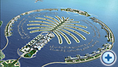 Palm Jebel Ali, l'une des trois Palm Islands de Dubaï