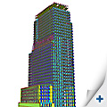 high rise building designed with Scia Engineer