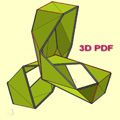 Origami Container 3D